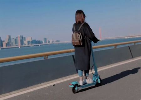 Experiencia de conducción del scooter eléctrico L2
