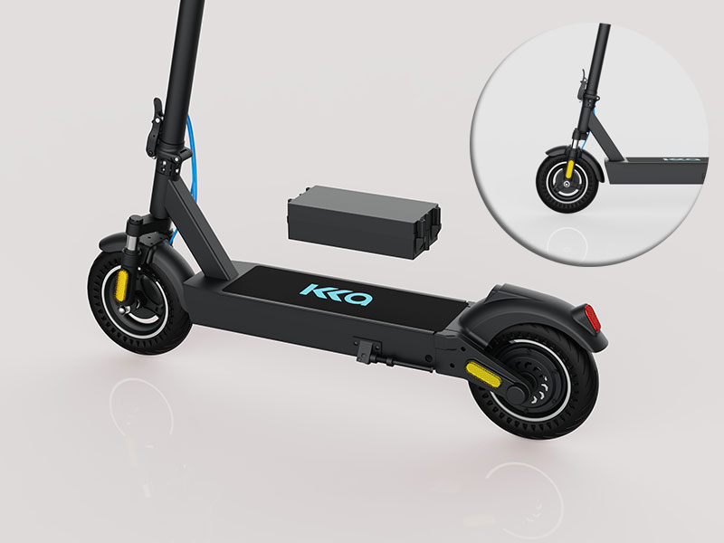 Scooter motorizado con diseño mejorado e innovador
